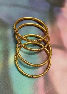 Guaranteed Gold Plated Bangle Size 2/4