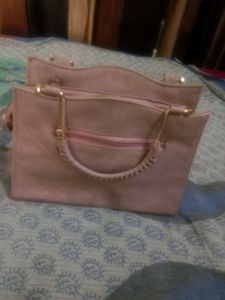 Sparkly Rose Gold Handbag