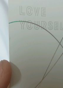 BTS Jimin Love Yourself Official Photocard