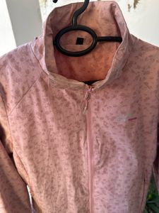 Pink Floral Lightweight Jacket