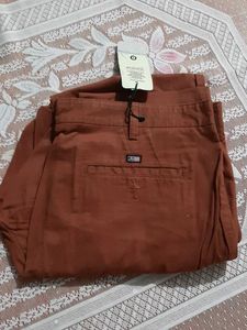 Men's Brown Chinos with Tag