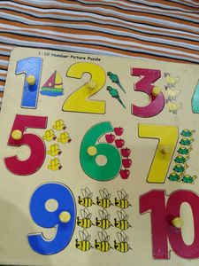 1-10 Number Picture Puzzle