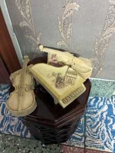 Sale!!Combo of antique Musical Instruments Decor