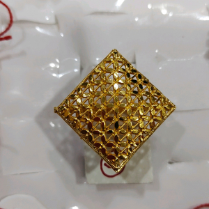 1.5 gram gold plated finger ring