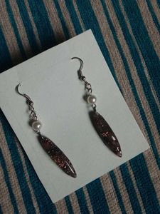 Dangle Earrings with Pearl