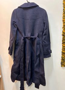 Classic Double-Breasted Wool Coat