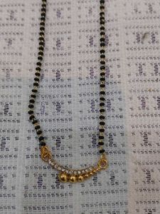 Elegant Mangalsutra with Gold Pendant