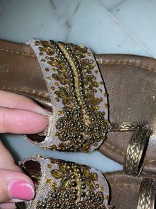 Embellished Heels Sandals