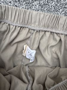 Flowy Beige Wide Leg Pants