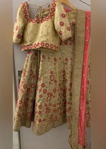 Designer Bridal Lehenga Choli Dupatta Set