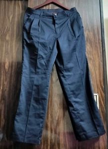 Women Navy blue Formal Trousers