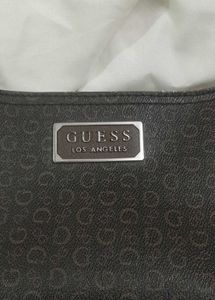 Vintage GUESS Monogram Baguette Shoulder Bag