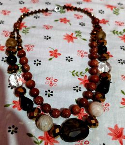 Multi-Strand Beaded Necklace