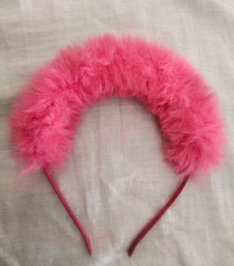 Pink Fuzzy Fun Headband