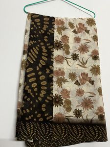 Elegant Floral Saree