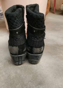 Anchor Buckle Ankle Boots