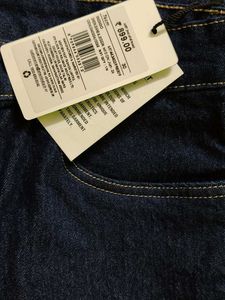 Dark Wash Wide-Leg Jeans