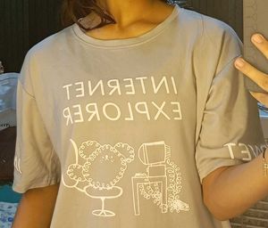 Cute Graphic Print T-Shirt
