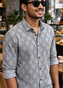 Men's Printed Full Sleeve Shirt