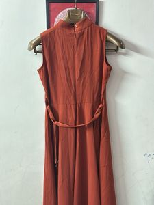 Chic Sleeveless A-Line Dress