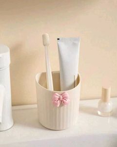 🎀 Cute Bow Toothbrush Holder 🎀