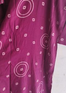 Embroidered Mirror Work Kurta