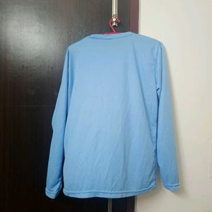 Light Blue Long Sleeve T-Shirt