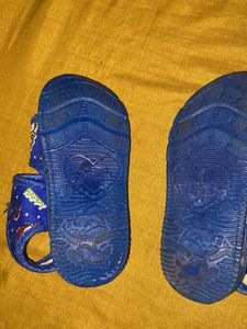 Cute Blue Character Sandals