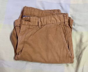 Men's Brown Chino Khaki Shorts