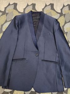 Navy Shawl Lapel 4 Piece Suit