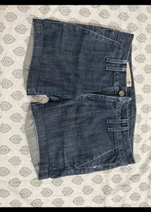Denim shorts