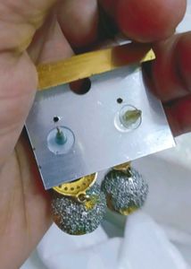 Peacock Design Jhumka Earrings