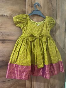 Cute Green & Pink Dress