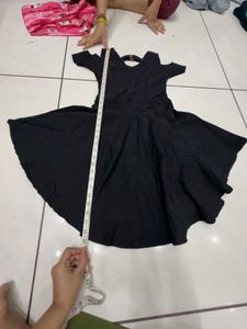 Elegant Black Anarkali Gown