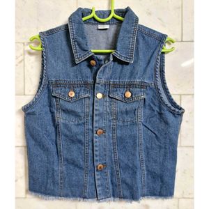 Only Denim Waist Coat