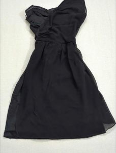 🖤 VINTAGE Y2K Black One-Shoulder Mini Dress
