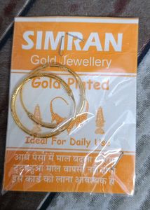 big offr 🥳🥳🥳Simran Gold Plated Earrings   Combo