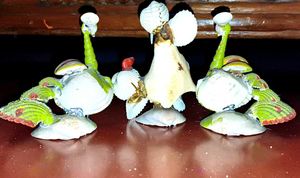 Seashell Bird Figurines