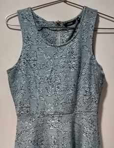 Chic Lace Fit &amp; Flare Dress