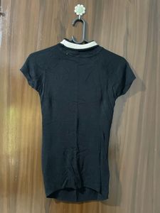 Girls Knit Mock Neck Top