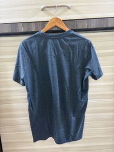 Men's Dark Grey Pocket T-Shirt