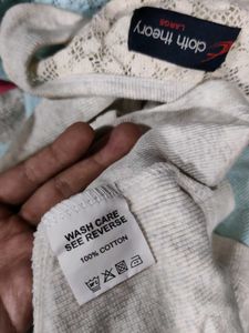 New Cloth Theory Navy Blue Tank Top