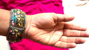 Boho Beaded Cuff Bracelet