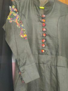 Embroidered jaipuri kurti 2days Order Availab