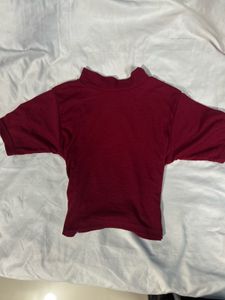 y2k ribbed fitted baby tee