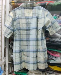 Women's Plaid Short Sleeve Shirt
