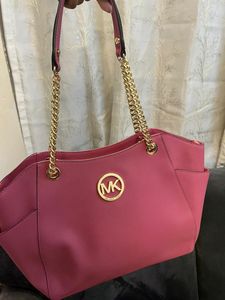 Michael Kors Pink Leather Handbag