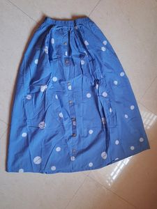 Long Full Length Skirt nd straight plazo pant with