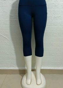 Branded Yoga Capri Free Size Fit For 30 To 38
