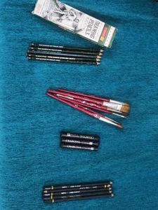 Art Supplies Drawing Pencils &amp; Brushes